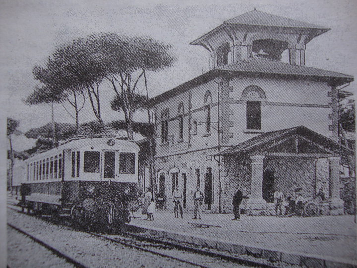 Stazione del trammino di Tirrenia