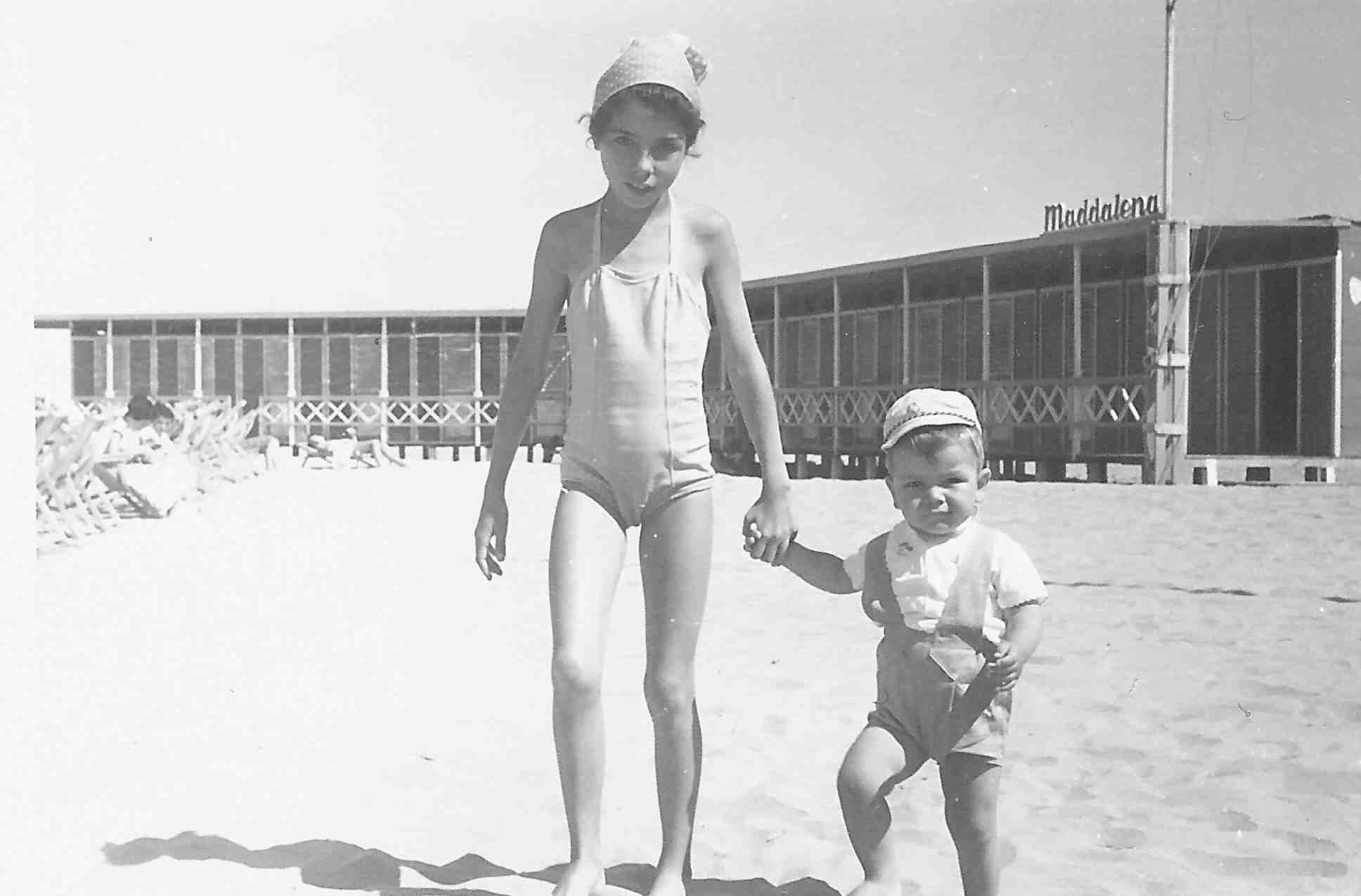 Spiaggia Bagno Maddalena anni '50